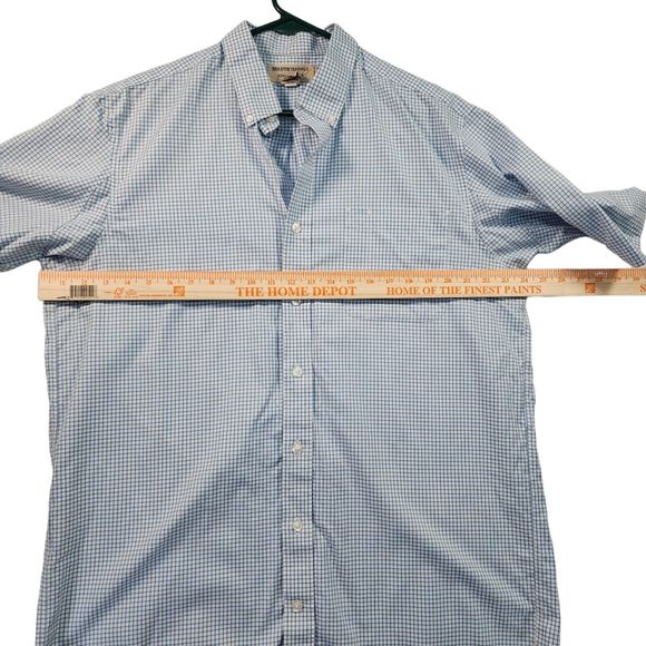 Duluth Trading Shirt Mens Size LT Large Tall Plaid WrinkleFighter Relaxed Fit - Picture 6 of 8